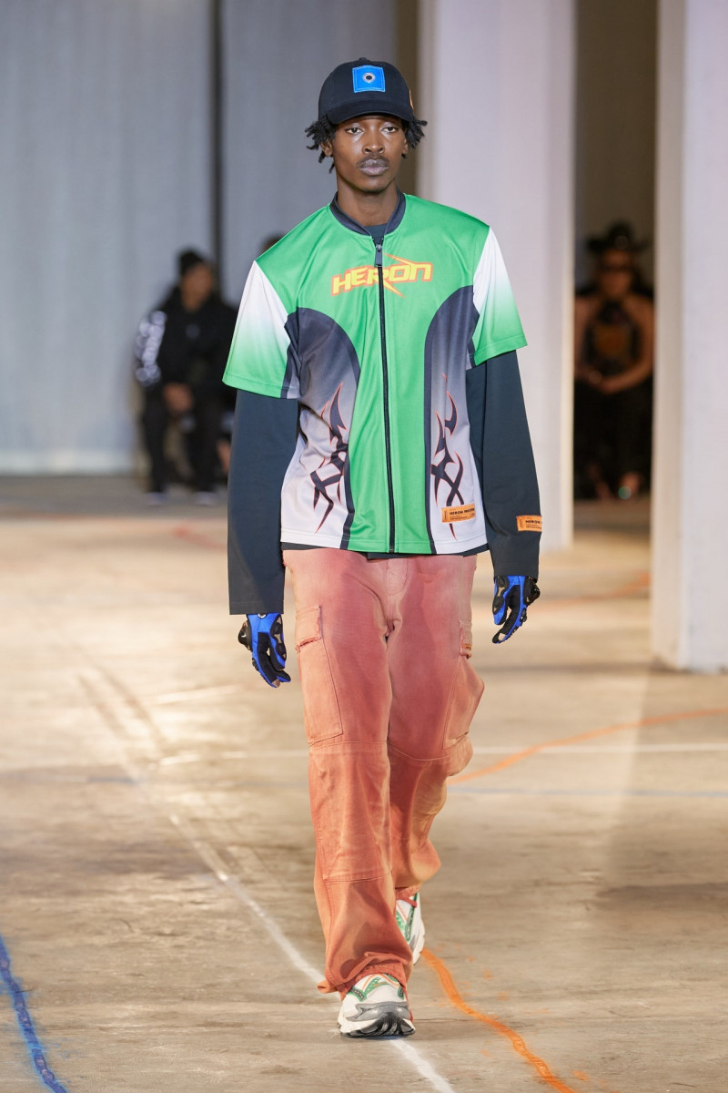 Heron Preston fashion show for Autumn/Winter 2023