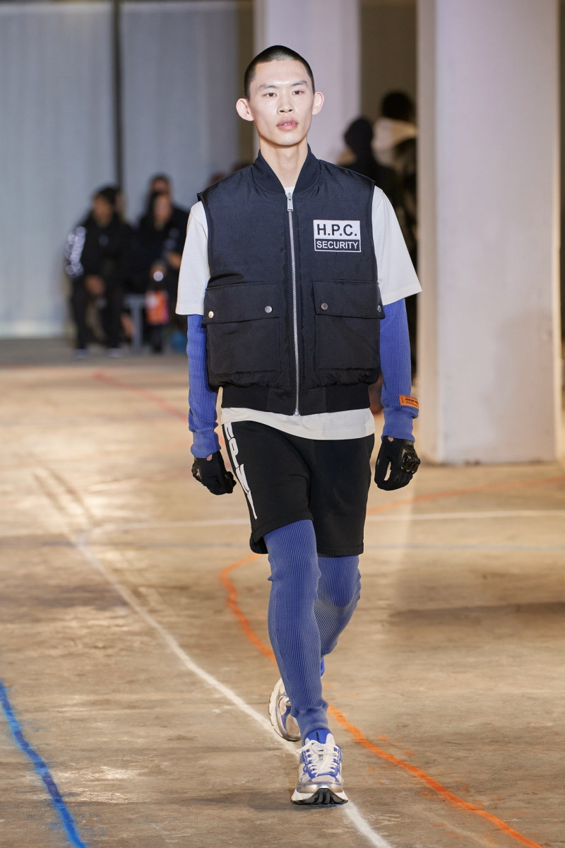 Heron Preston fashion show for Autumn/Winter 2023