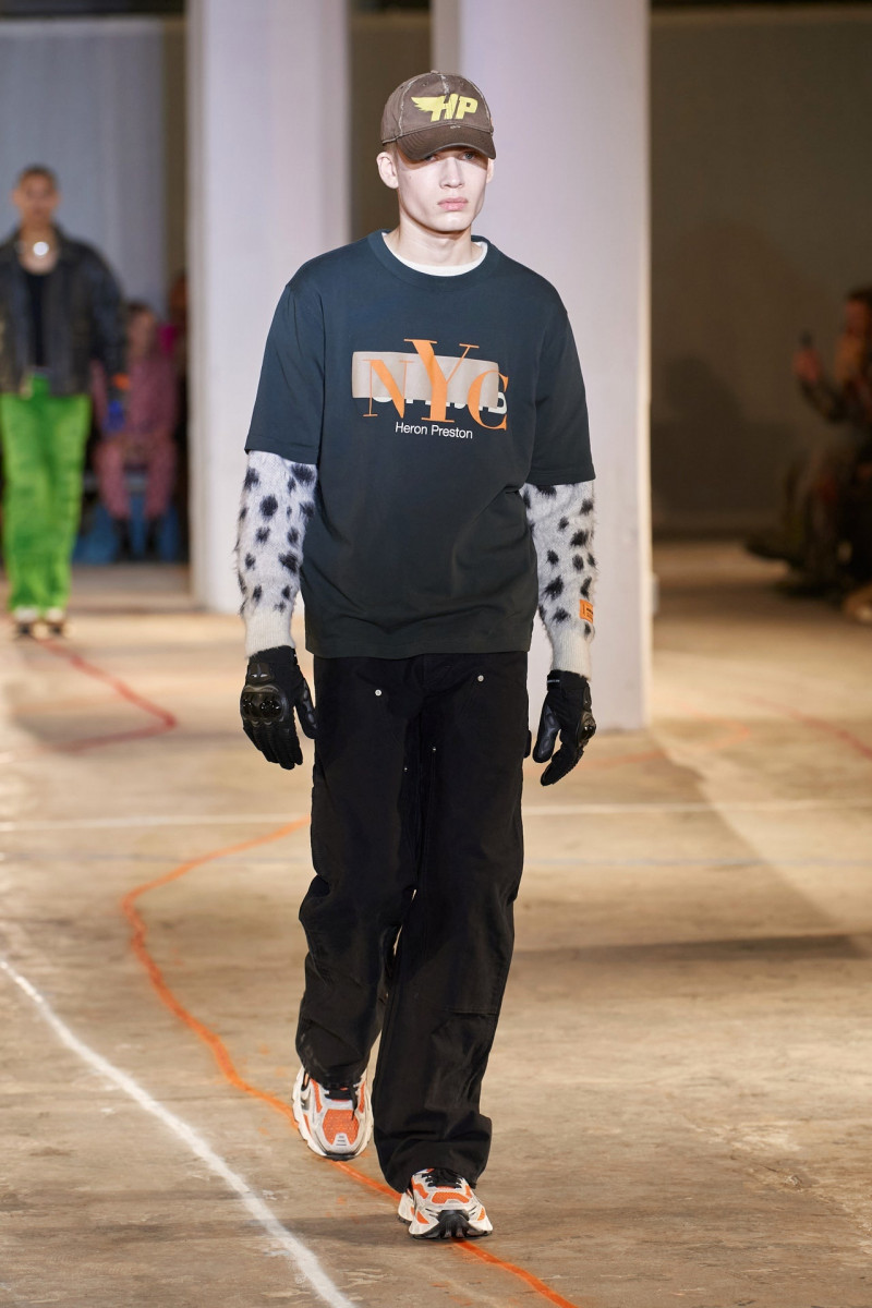 Heron Preston fashion show for Autumn/Winter 2023