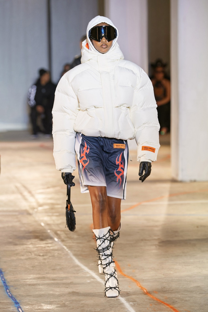 Heron Preston fashion show for Autumn/Winter 2023