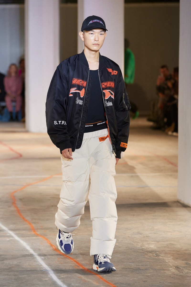 Heron Preston fashion show for Autumn/Winter 2023