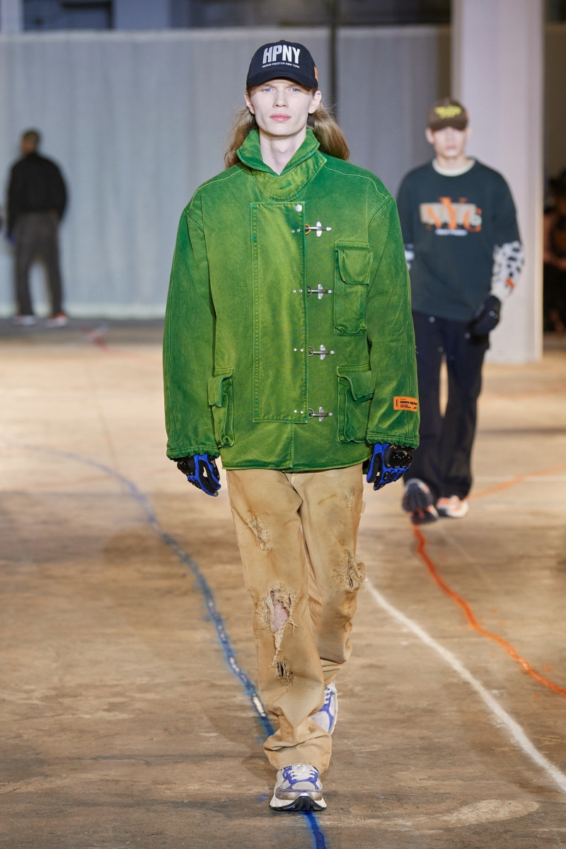 Heron Preston fashion show for Autumn/Winter 2023