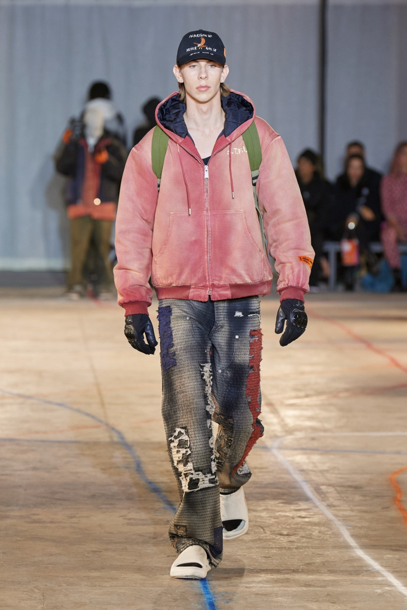 Heron Preston fashion show for Autumn/Winter 2023