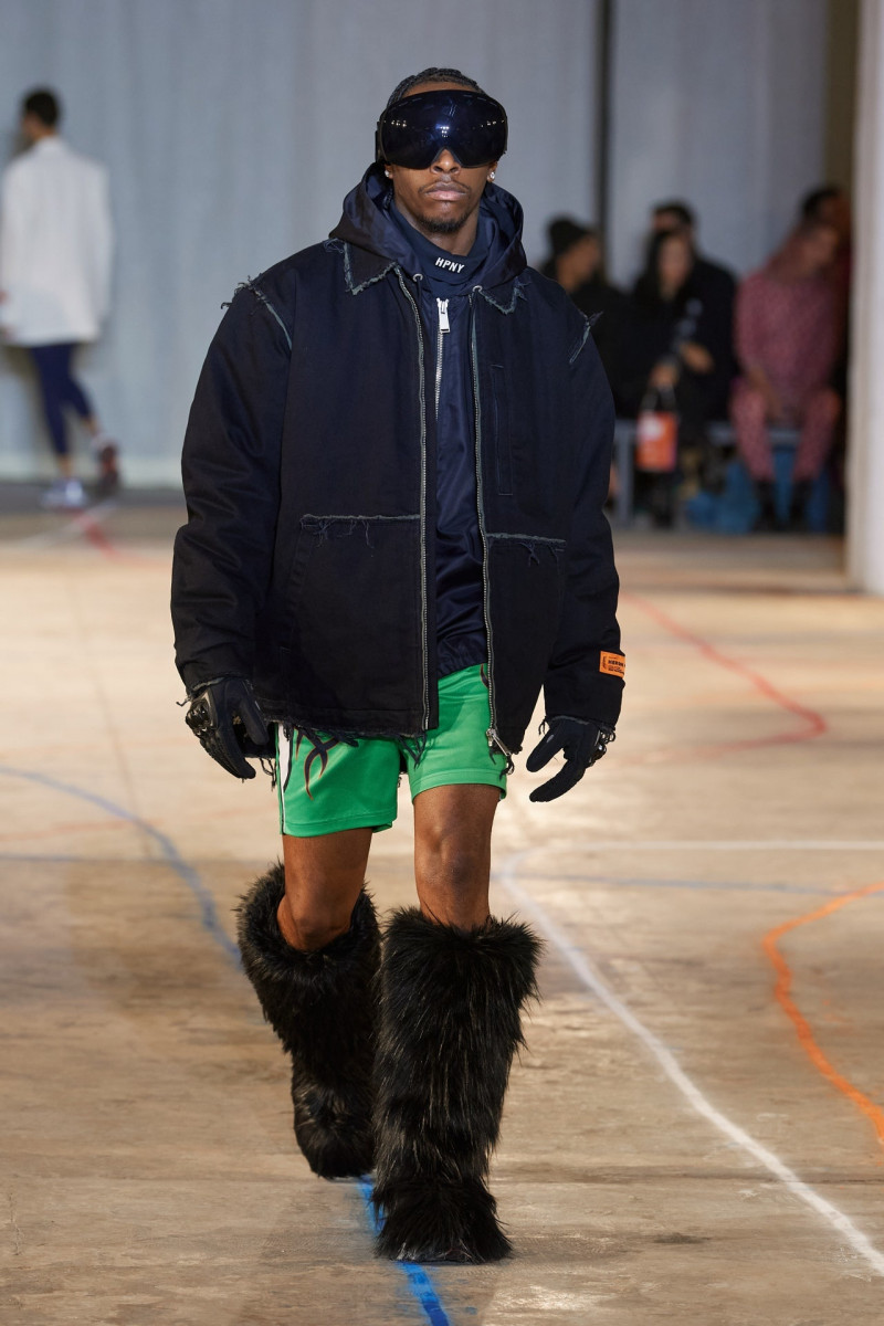 Heron Preston fashion show for Autumn/Winter 2023