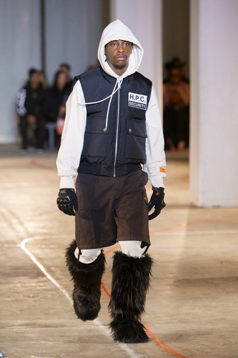 Heron Preston fashion show for Autumn/Winter 2023