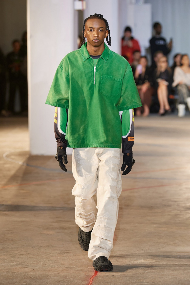 Heron Preston fashion show for Autumn/Winter 2023