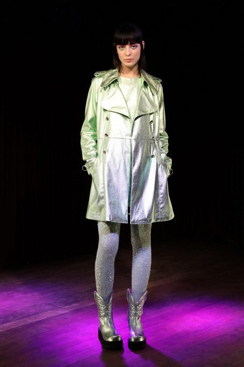 Cristina Piccone featured in  the Anna Sui fashion show for Autumn/Winter 2023