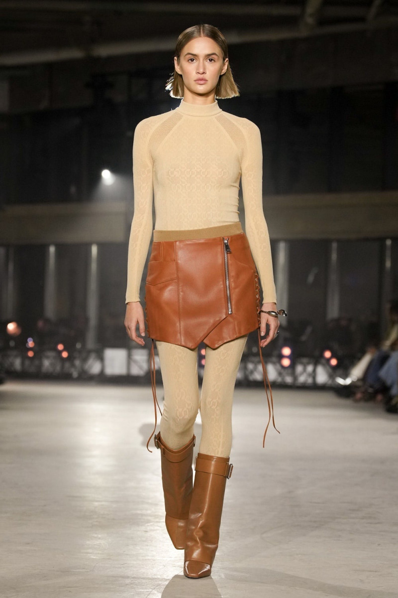 Quinn Elin Mora featured in  the Jonathan Simkhai fashion show for Autumn/Winter 2023