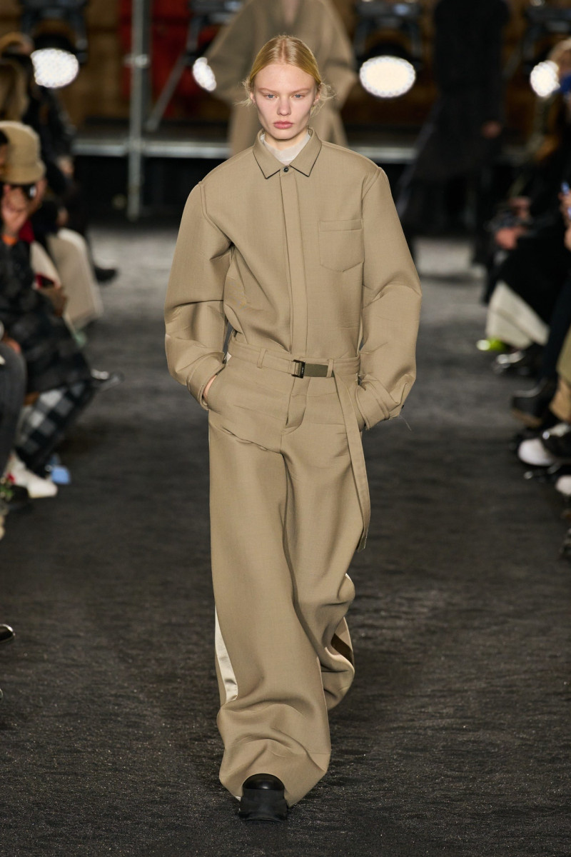 Sacai fashion show for Pre-Fall 2023