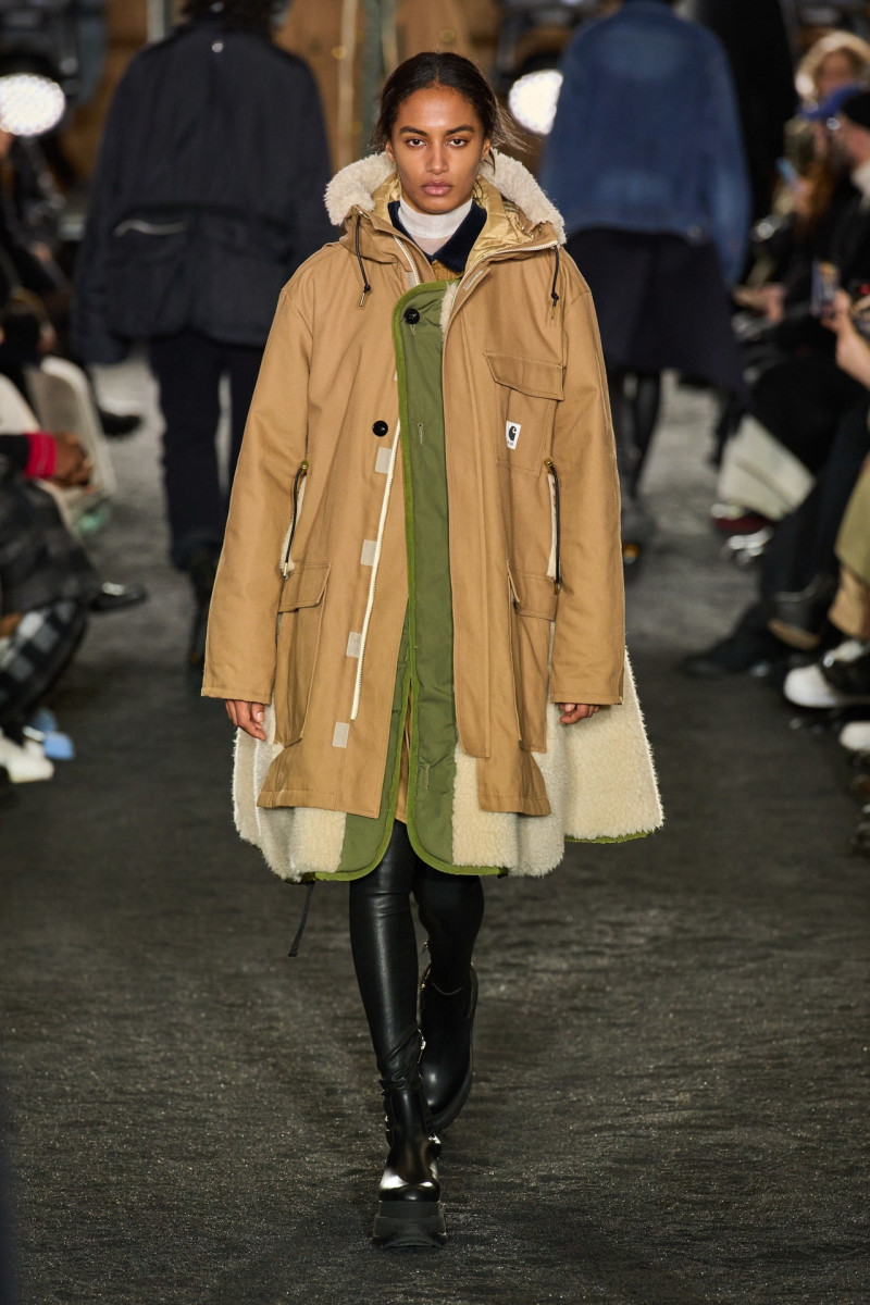 Sacai fashion show for Pre-Fall 2023