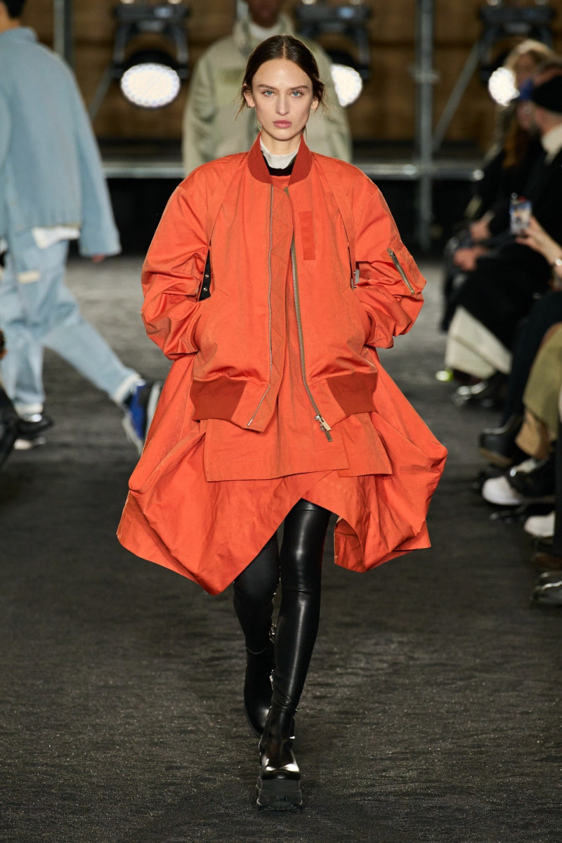 Sacai fashion show for Pre-Fall 2023