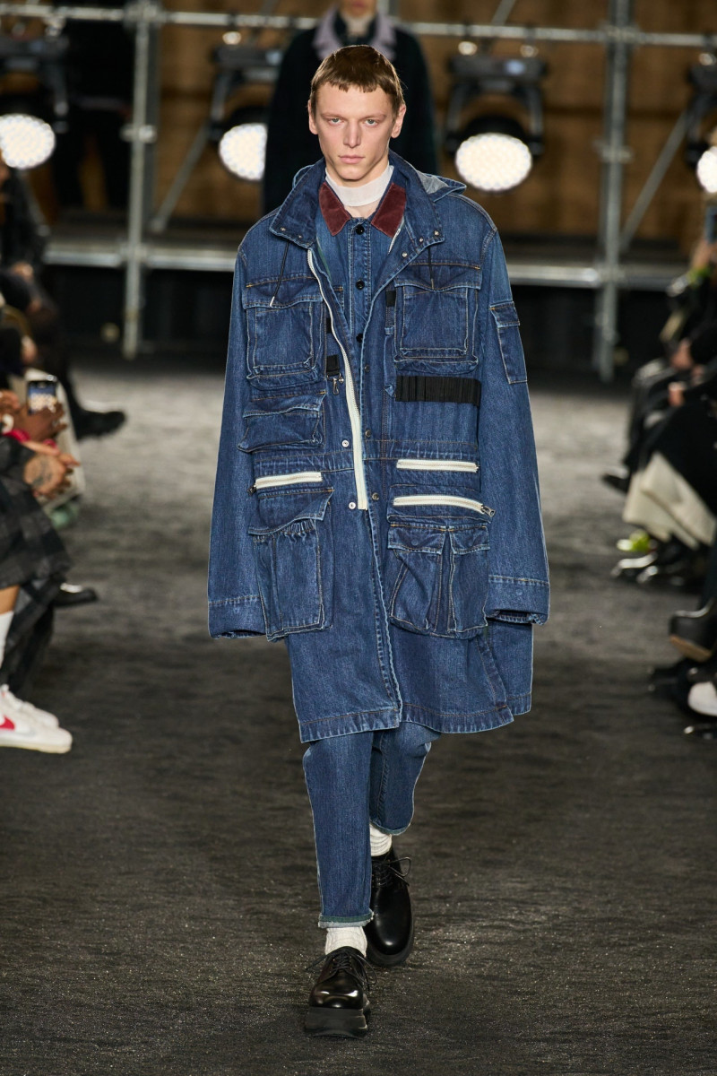 Sacai fashion show for Pre-Fall 2023