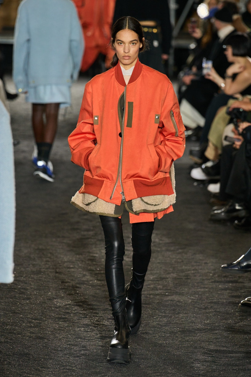 Sacai fashion show for Pre-Fall 2023