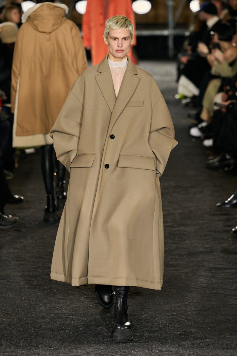 Sacai fashion show for Pre-Fall 2023