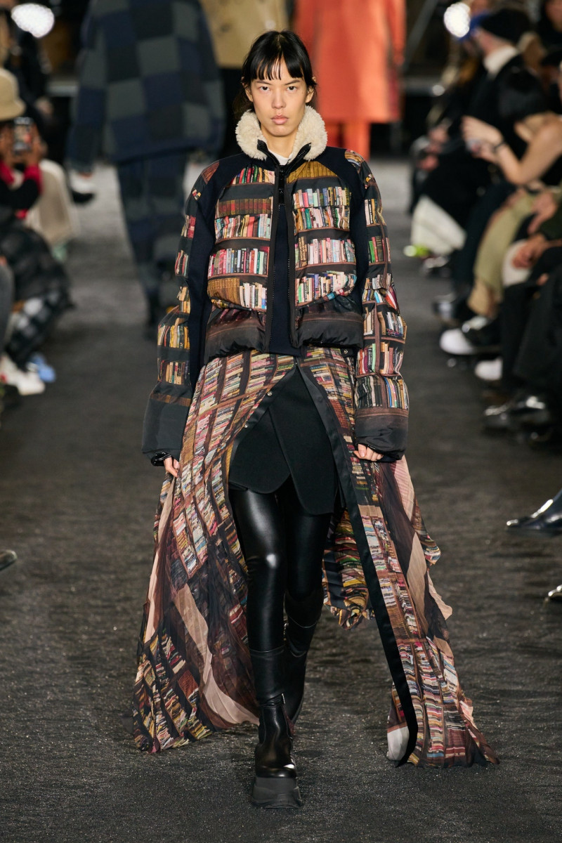 Sacai fashion show for Pre-Fall 2023