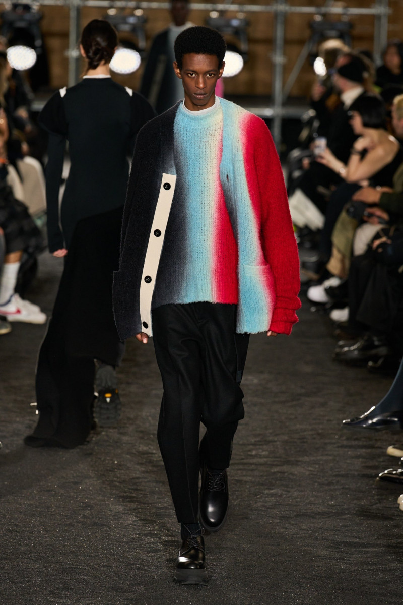 Sacai fashion show for Pre-Fall 2023