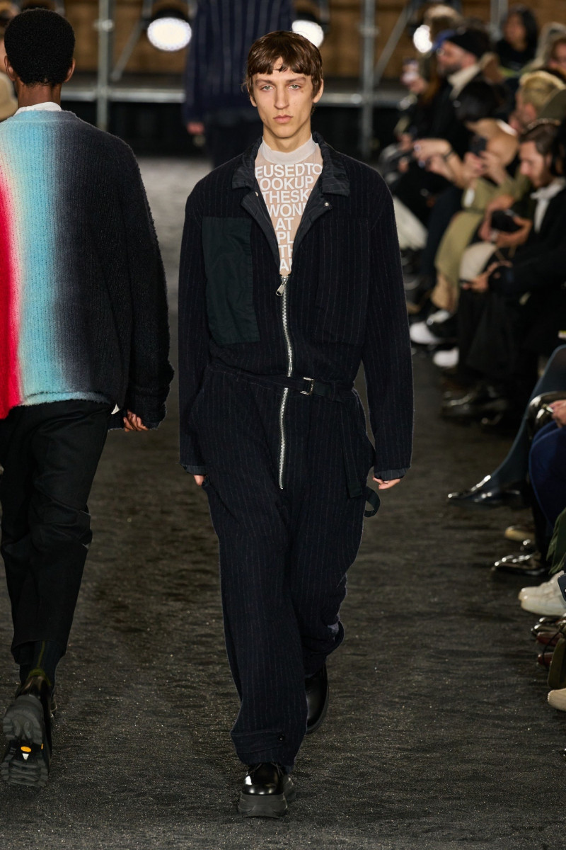 Sacai fashion show for Pre-Fall 2023