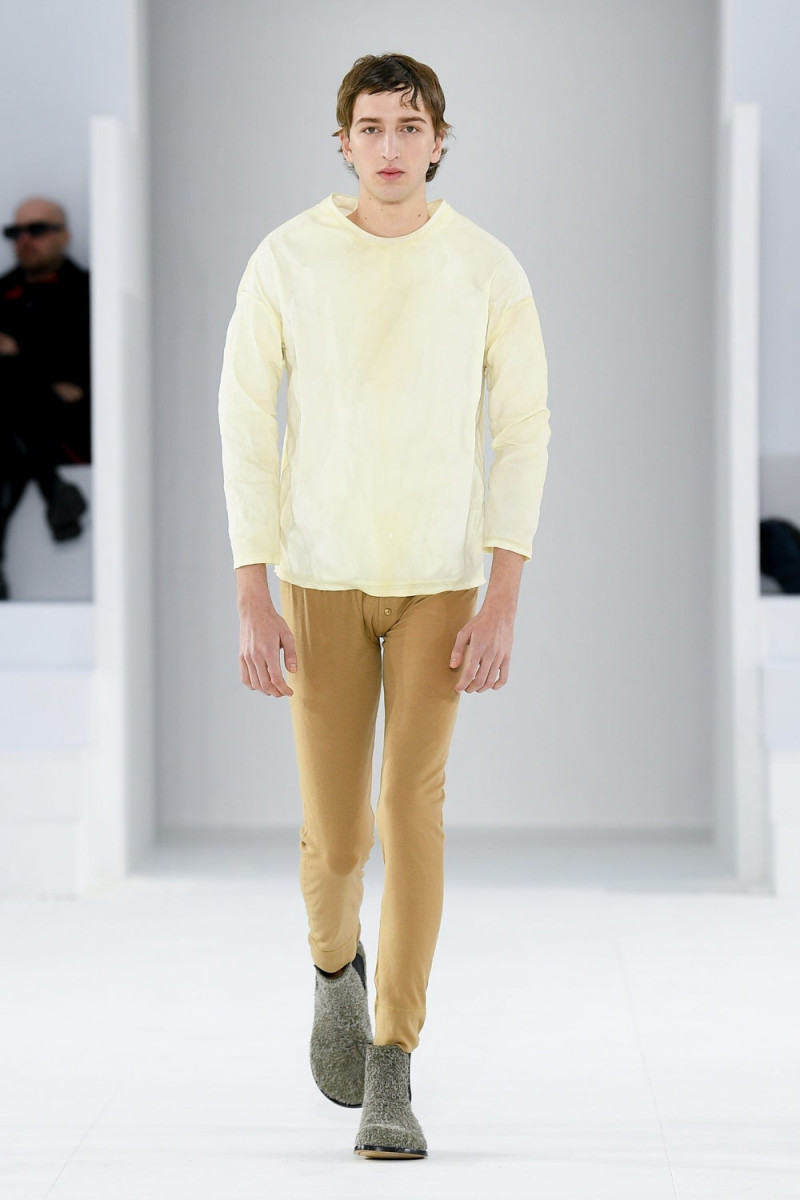 Jaume Marti featured in  the Loewe fashion show for Autumn/Winter 2023