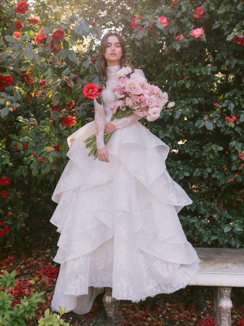 Monique Lhuillier Bridal lookbook for Spring/Summer 2024