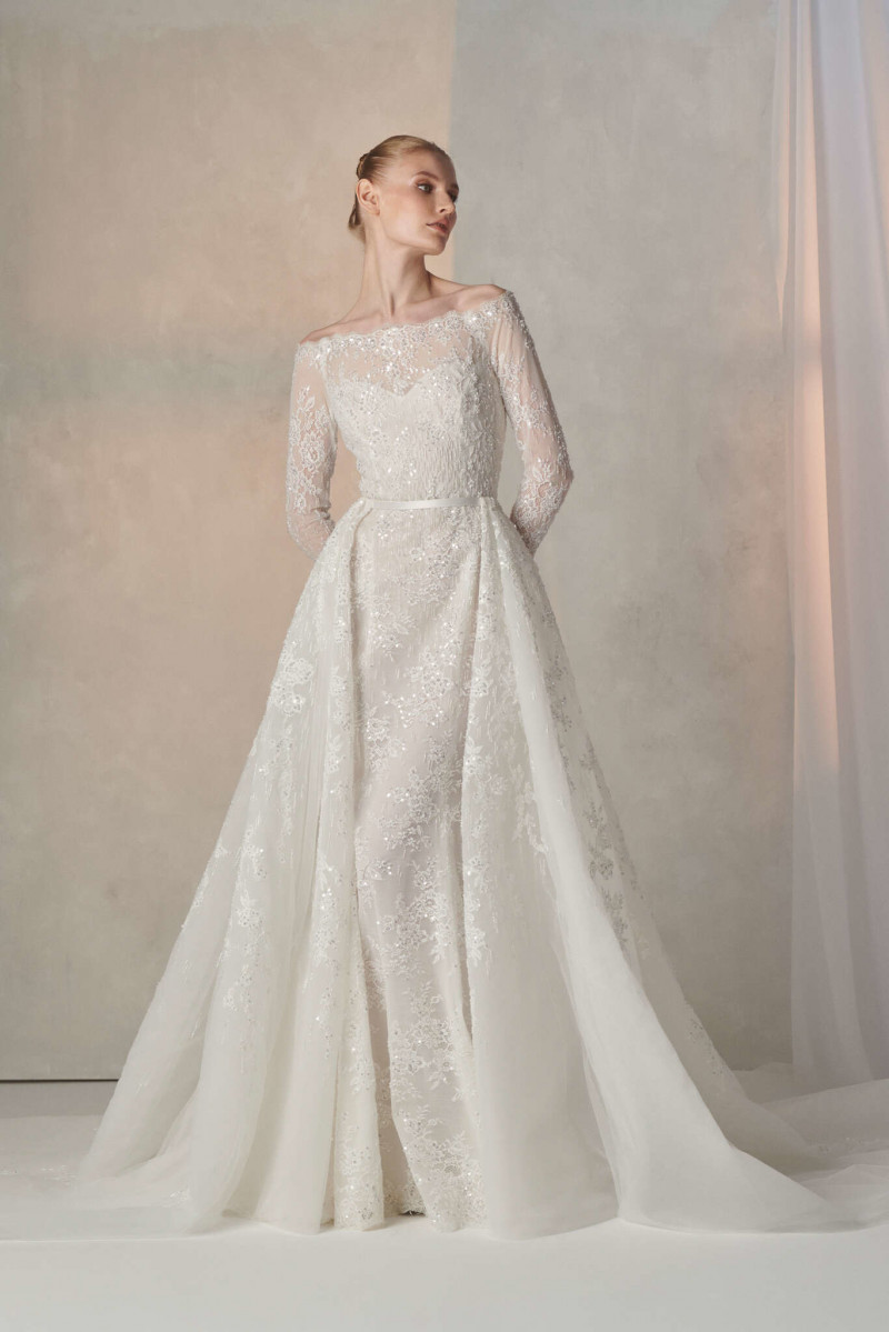 Rami Al Ali White Bridal lookbook for Fall 2023