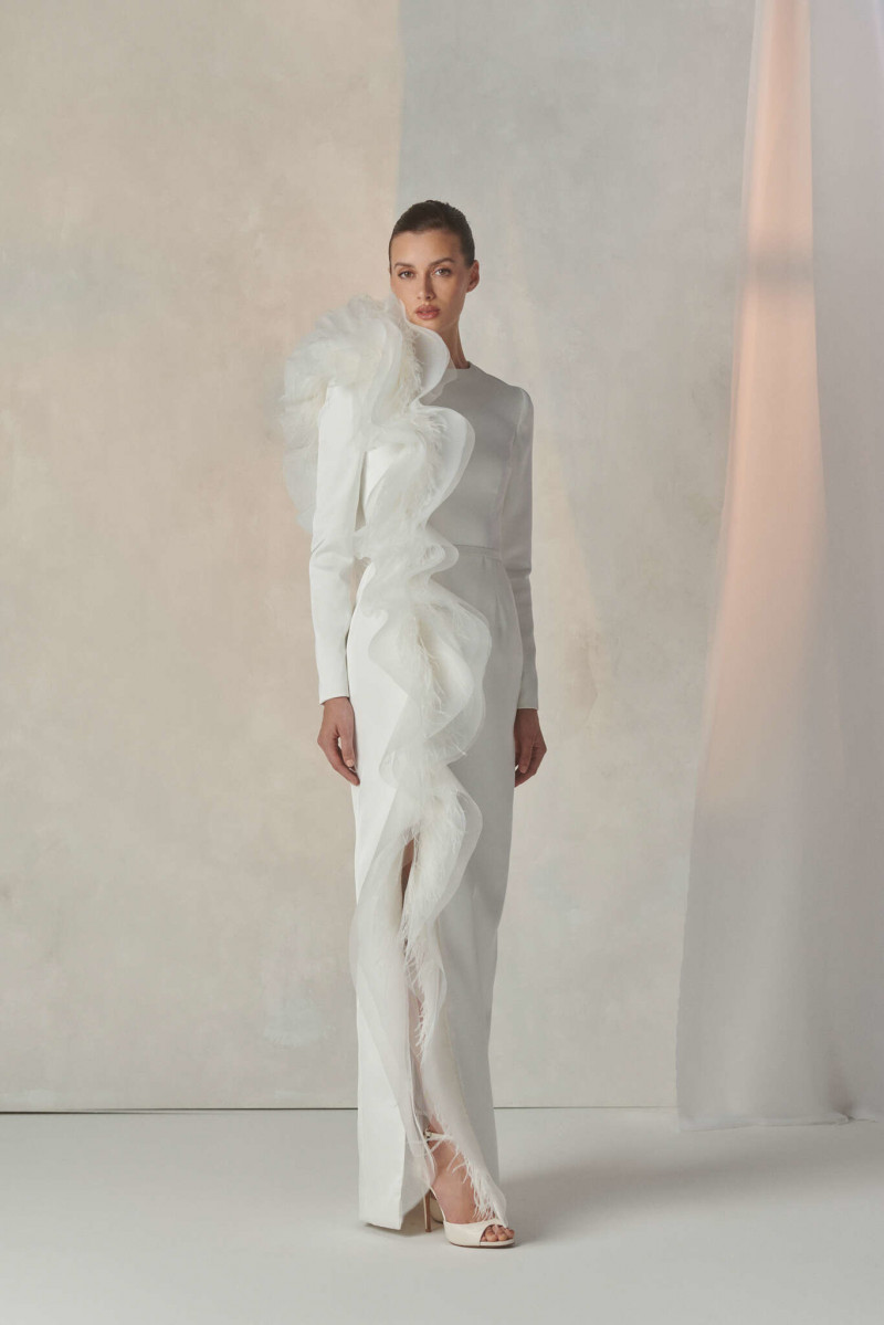 Rami Al Ali White Bridal lookbook for Fall 2023