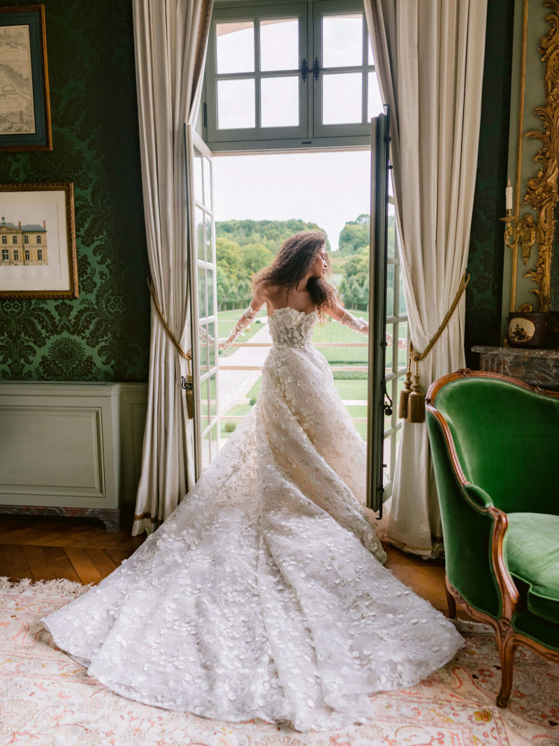 Monique Lhuillier Bridal x Paperless Post lookbook for Autumn/Winter 2023