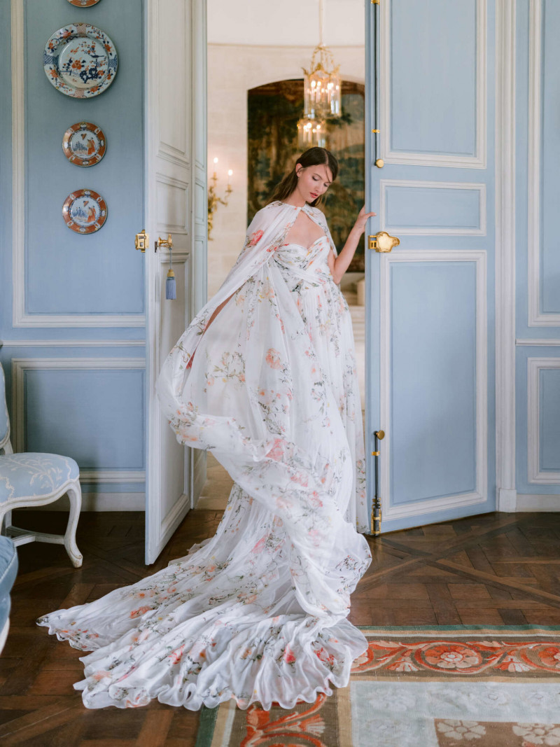 Monique Lhuillier Bridal x Paperless Post lookbook for Autumn/Winter 2023