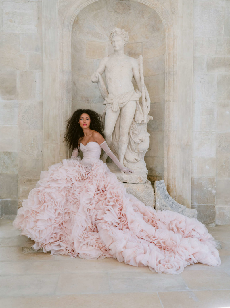 Monique Lhuillier Bridal x Paperless Post lookbook for Autumn/Winter 2023