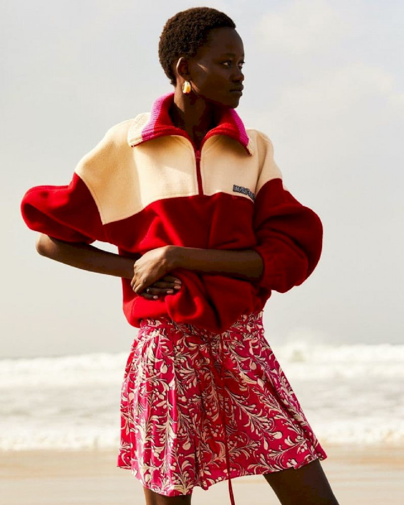 Caren Jepkemei featured in  the Étoile Isabel Marant lookbook for Autumn/Winter 2021