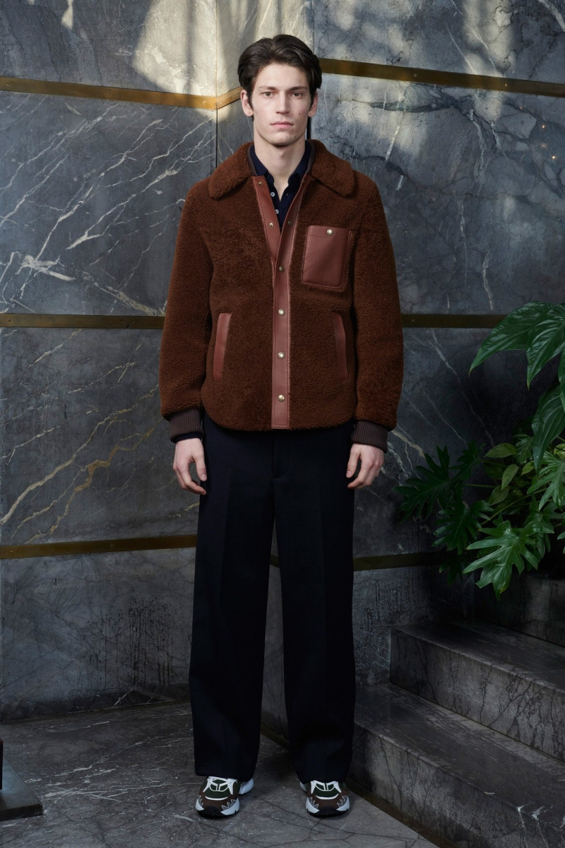 Justin Eric Martin featured in  the Tod\'s lookbook for Autumn/Winter 2020