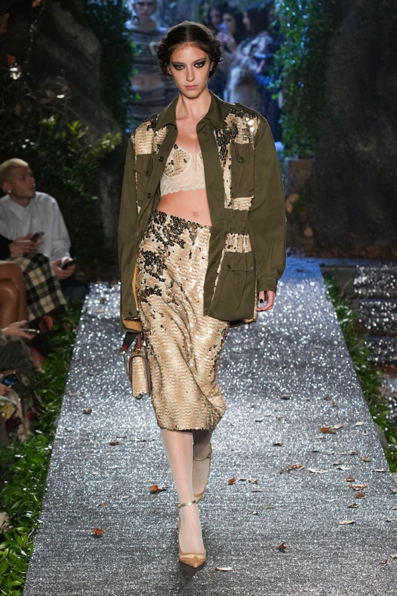 Julia Ardon featured in  the Antonio Marras fashion show for Autumn/Winter 2023