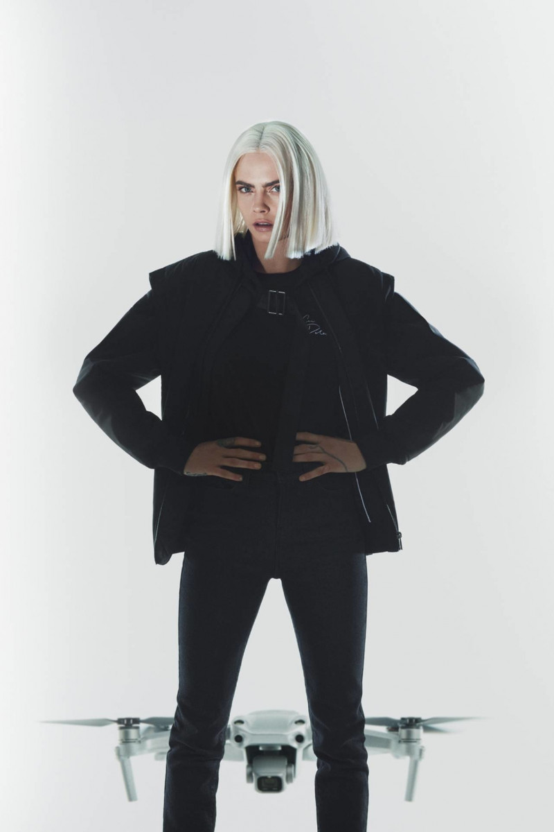 Cara Delevingne featured in  the Karl Lagerfeld lookbook for Autumn/Winter 2022