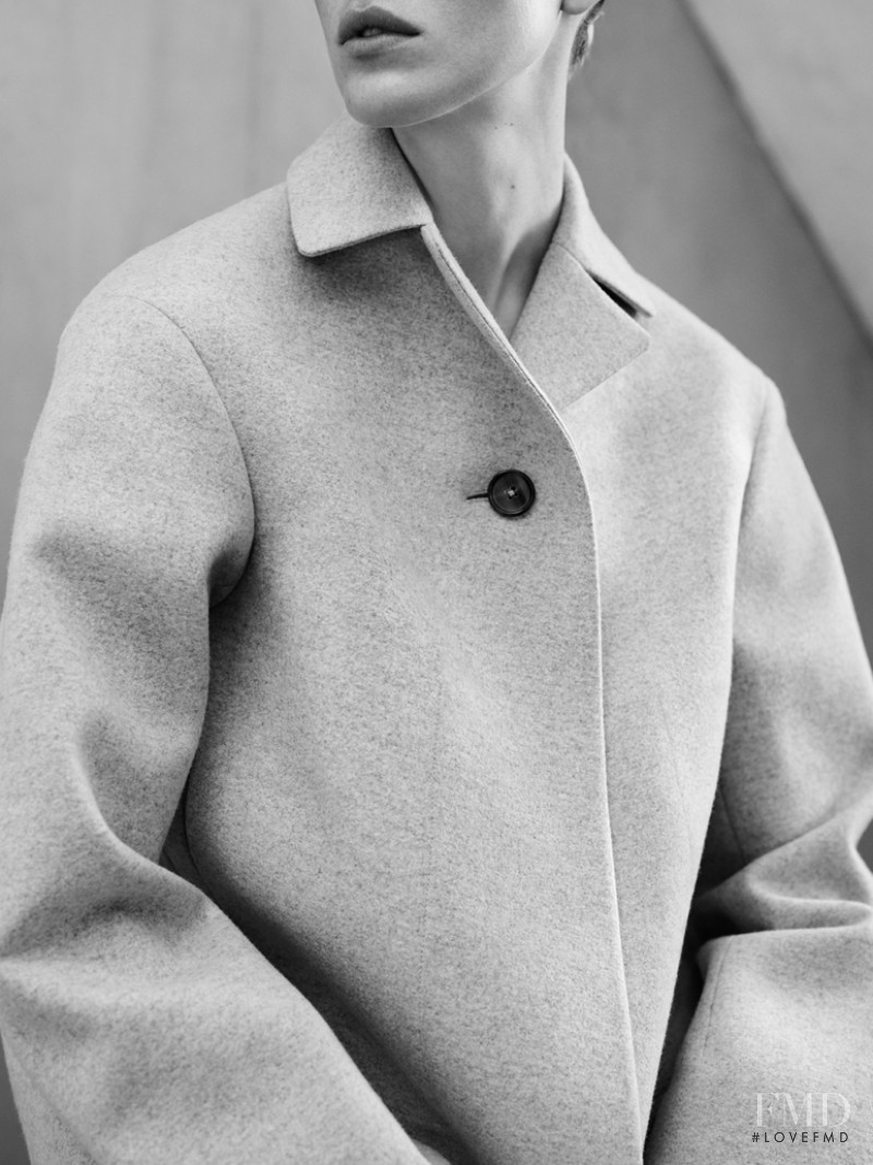 Iselin Steiro featured in  the Jil Sander advertisement for Autumn/Winter 2014