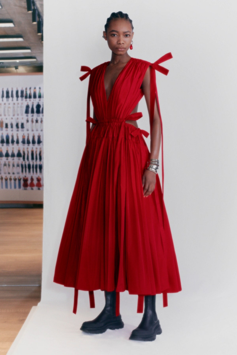 Alexander McQueen lookbook for Pre-Fall 2021