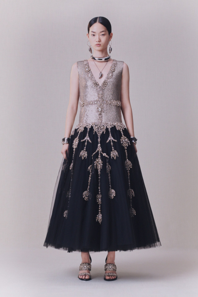 Alexander McQueen lookbook for Pre-Fall 2020