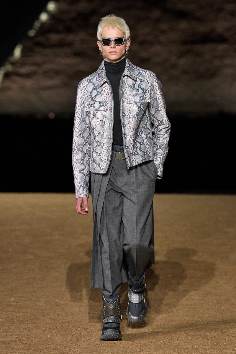 Till Wenner featured in  the Dior Homme fashion show for Pre-Fall 2023