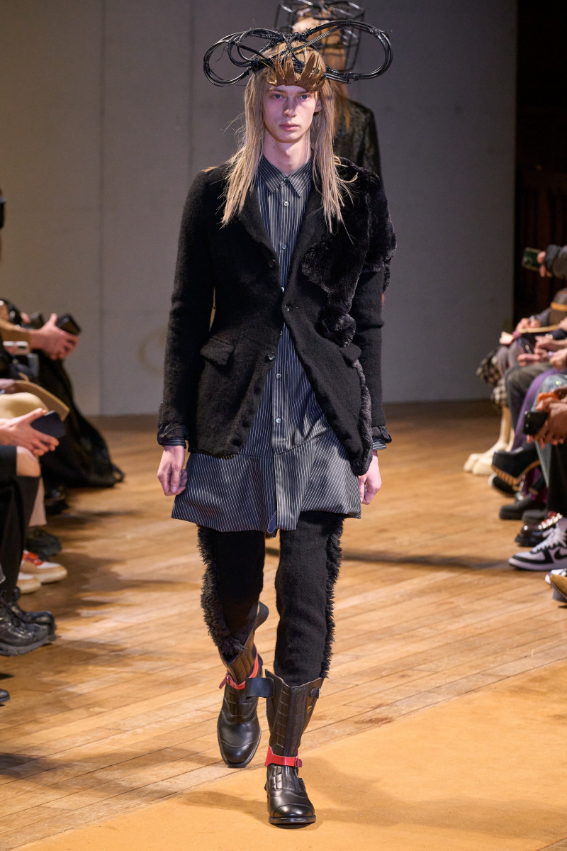 Comme Des Garcons Homme Plus fashion show for Autumn/Winter 2023