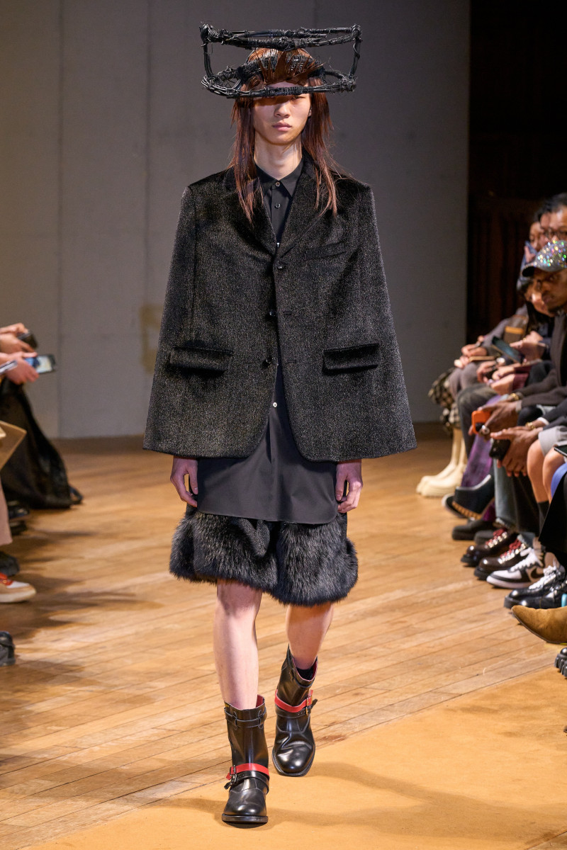 Comme Des Garcons Homme Plus fashion show for Autumn/Winter 2023