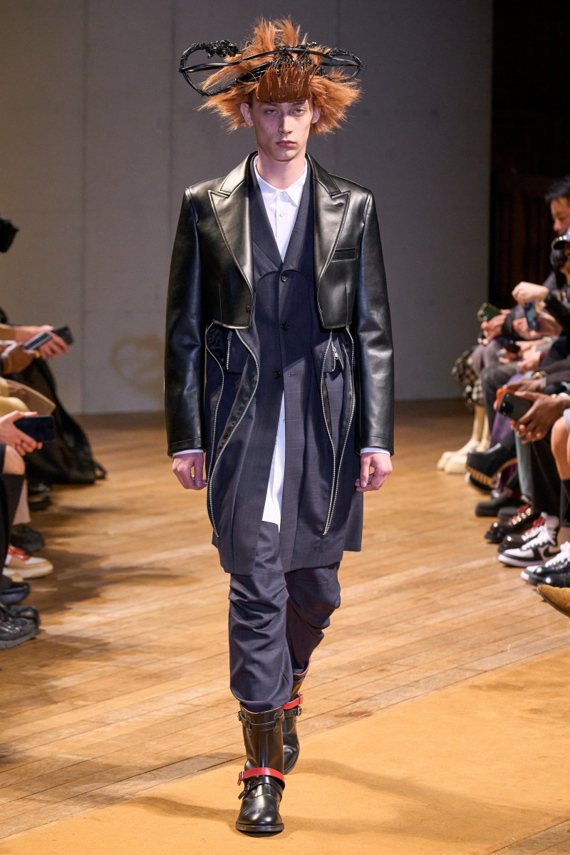 Comme Des Garcons Homme Plus fashion show for Autumn/Winter 2023