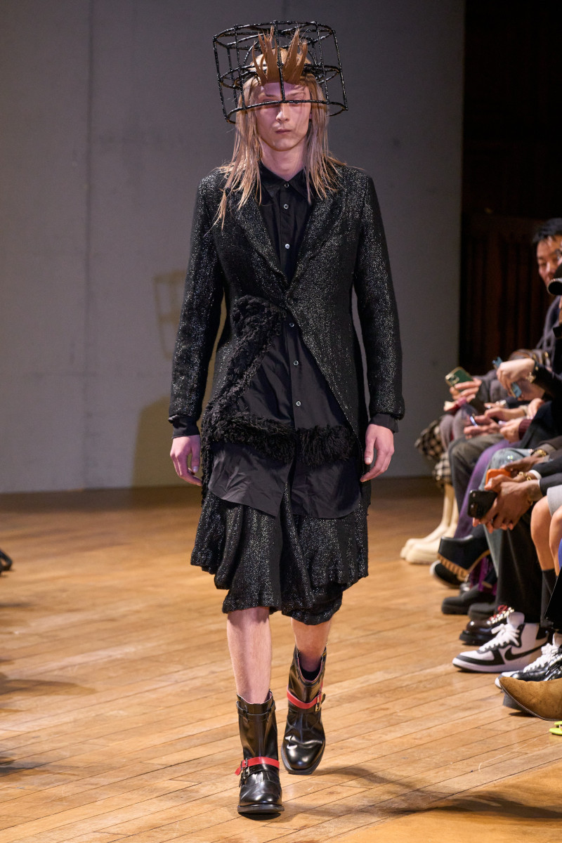 Comme Des Garcons Homme Plus fashion show for Autumn/Winter 2023