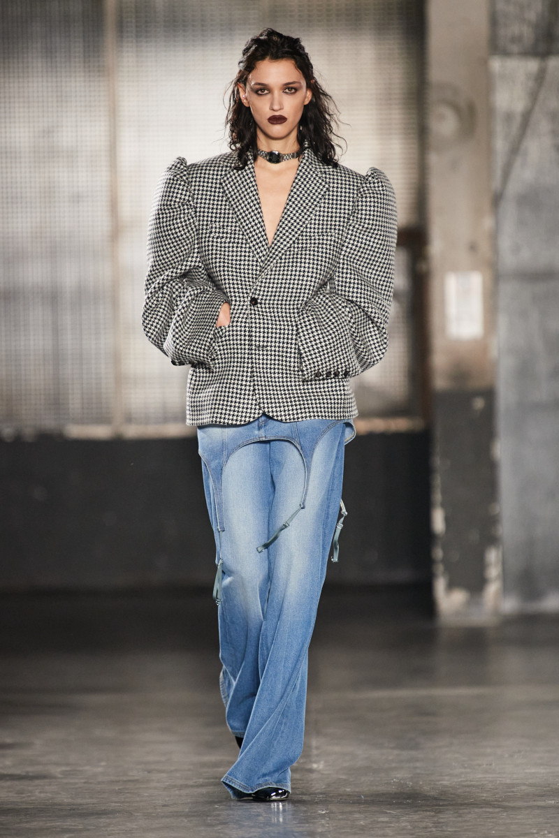 Diane Tassigny featured in  the Egonlab fashion show for Autumn/Winter 2023