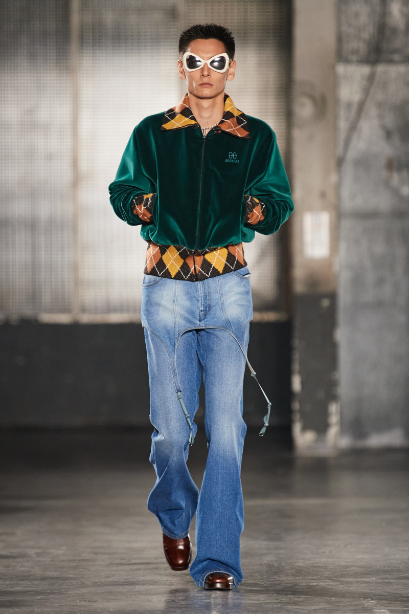 Neo Gamay featured in  the Egonlab fashion show for Autumn/Winter 2023