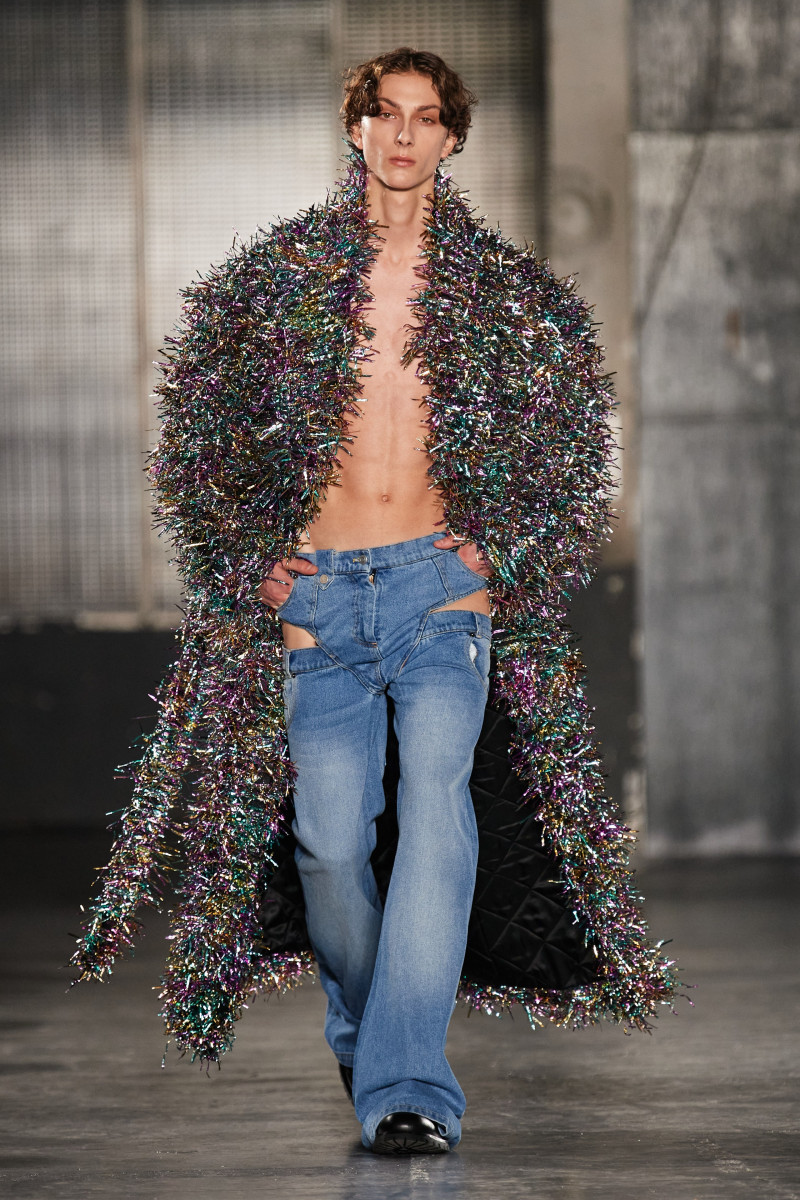 Luke Lenski featured in  the Egonlab fashion show for Autumn/Winter 2023