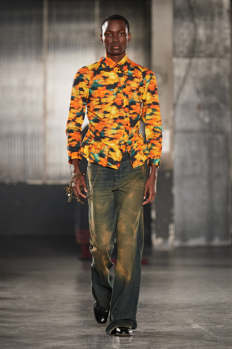 Suma Nicolau featured in  the Egonlab fashion show for Autumn/Winter 2023