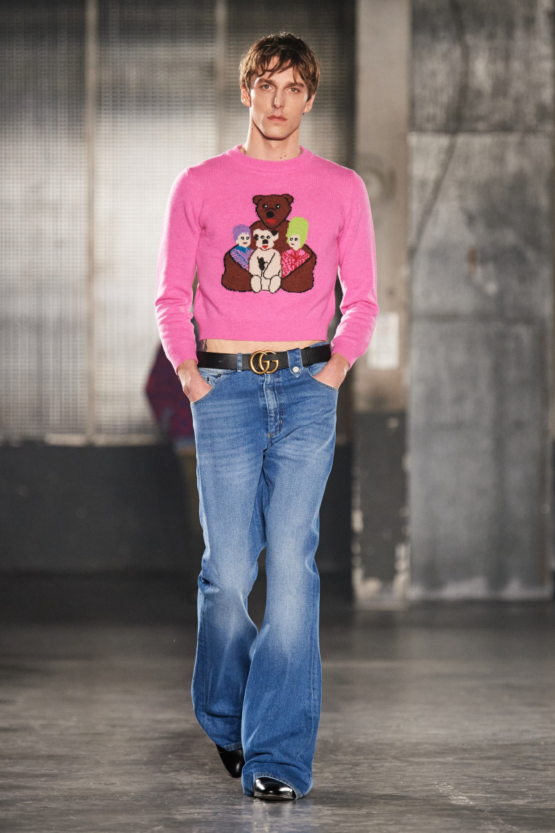 Quentin Demeester featured in  the Egonlab fashion show for Autumn/Winter 2023