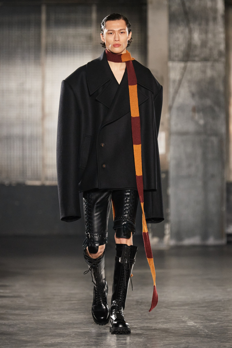 Mathieu Simoneau featured in  the Egonlab fashion show for Autumn/Winter 2023