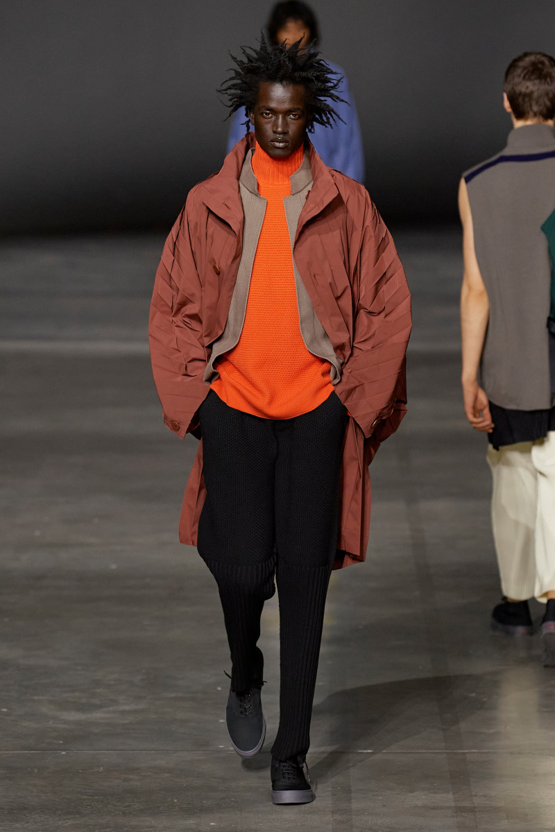 Homme Plissé Issey Miyake fashion show for Autumn/Winter 2023