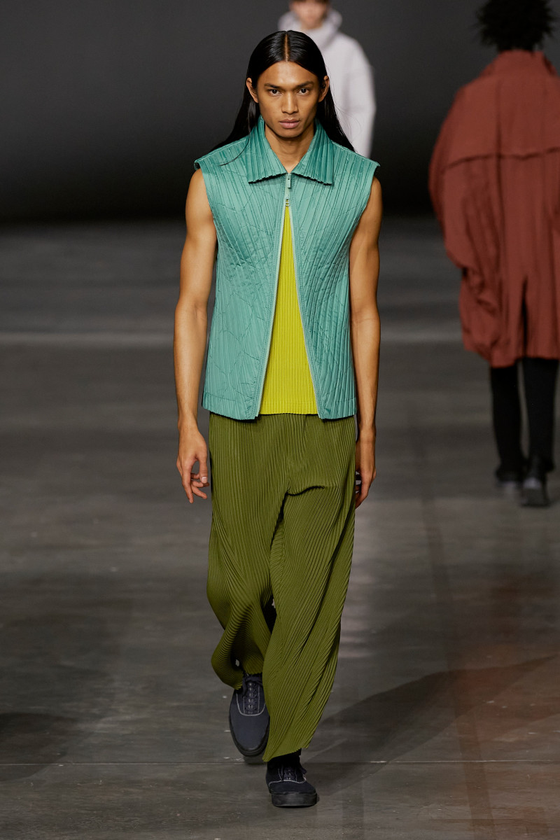 Homme Plissé Issey Miyake fashion show for Autumn/Winter 2023