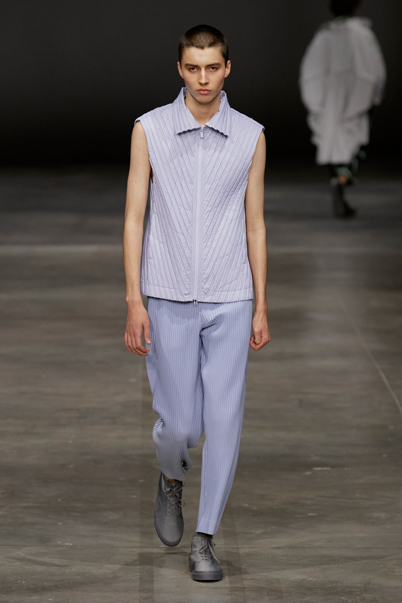 Homme Plissé Issey Miyake fashion show for Autumn/Winter 2023