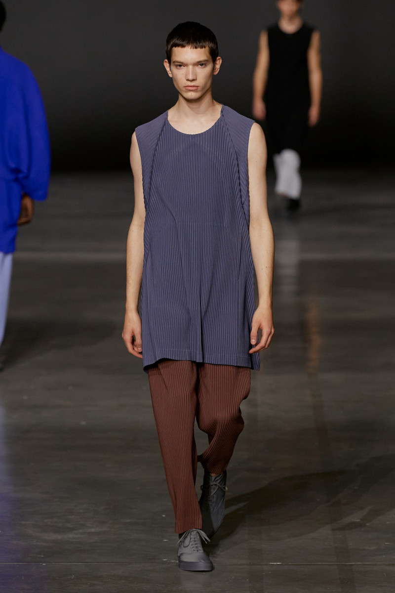 Homme Plissé Issey Miyake fashion show for Autumn/Winter 2023